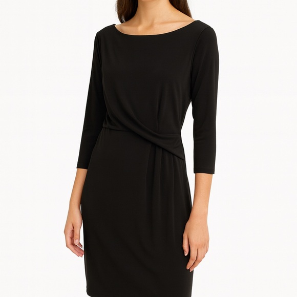 H&M Black Long Sleeve Dress Size Medium - Picture 1 of 7